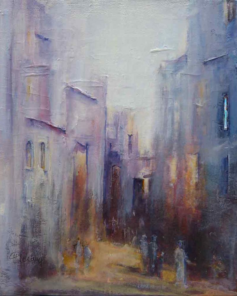 Street in Casablanca  Street in Casablanca